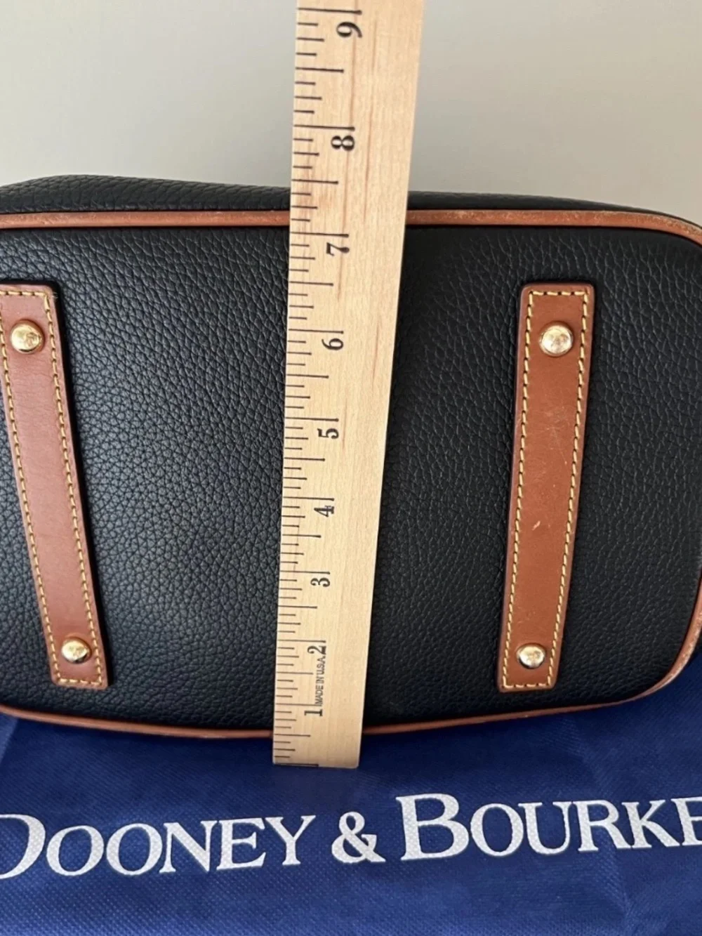 Dooney & Bourke Drawstring Bucket Sling Shoulder Bag With Dust Bag Included